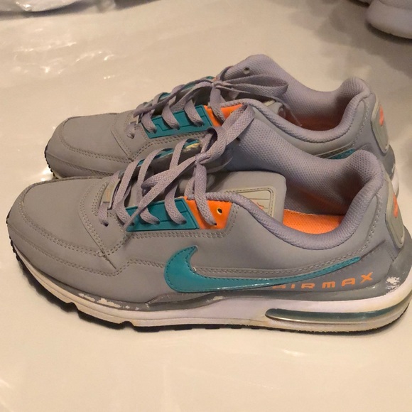 teal and orange air max
